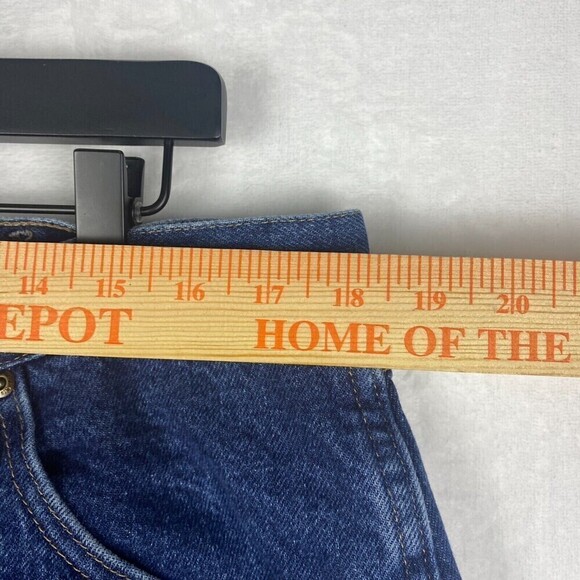 Wrangler Jeans Mens Size 36 Blue Jeans Casual Straight Leg Pockets Pants - Picture 8 of 11